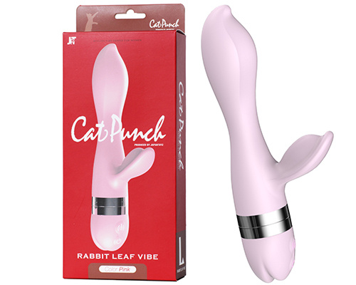 Cat Punch　L RABBIT LEAF VIBE PINK