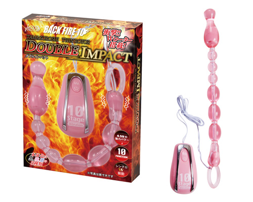 バックファイアー10　タマゴロシ ツインローターダブルインパクト　ピンク