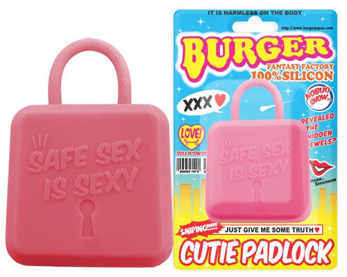 BURGER CUTIE PADLOCK【キューティーパッドロック】ピンク