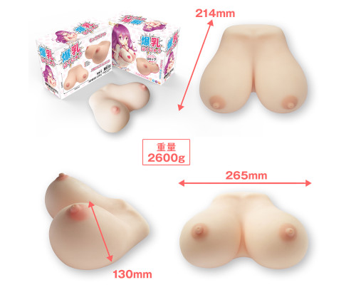 爆乳【お椀型 Gカップふわふわリアルおっぱい 2600g】 - ウインドウを閉じる