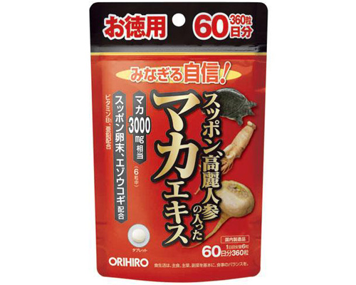 スッポン高麗人参の入ったマカエキス徳用360粒