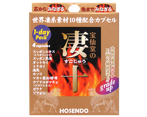 凄十 1dayパック 4粒