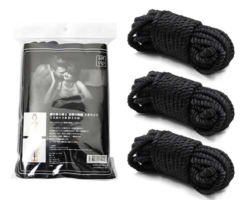 漆黒の黒縄　3本セット