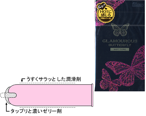 グラマラスバタフライ ホット 1000