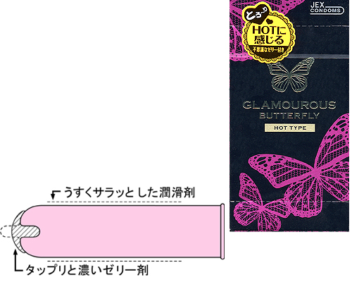 グラマラスバタフライ ホット 500