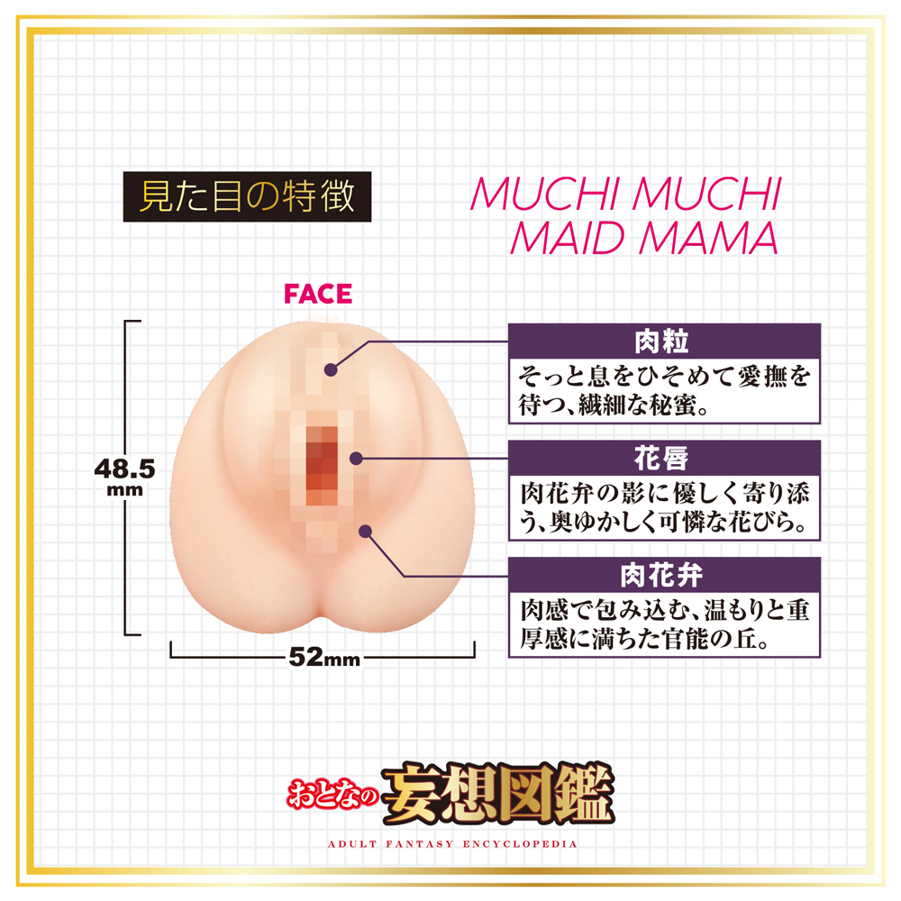 おとなの妄想図鑑 むちむちメイドママ