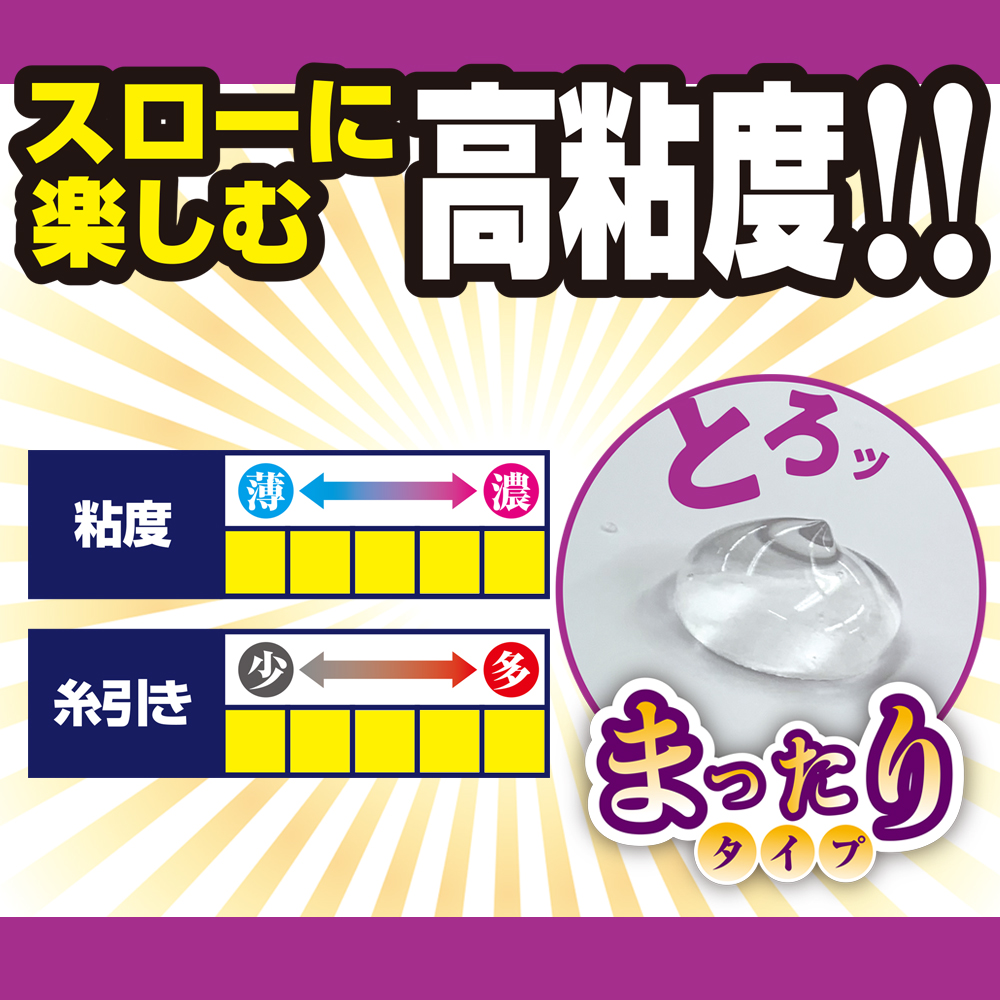 洗い不要　オナホ用ローション　まったりタイプ