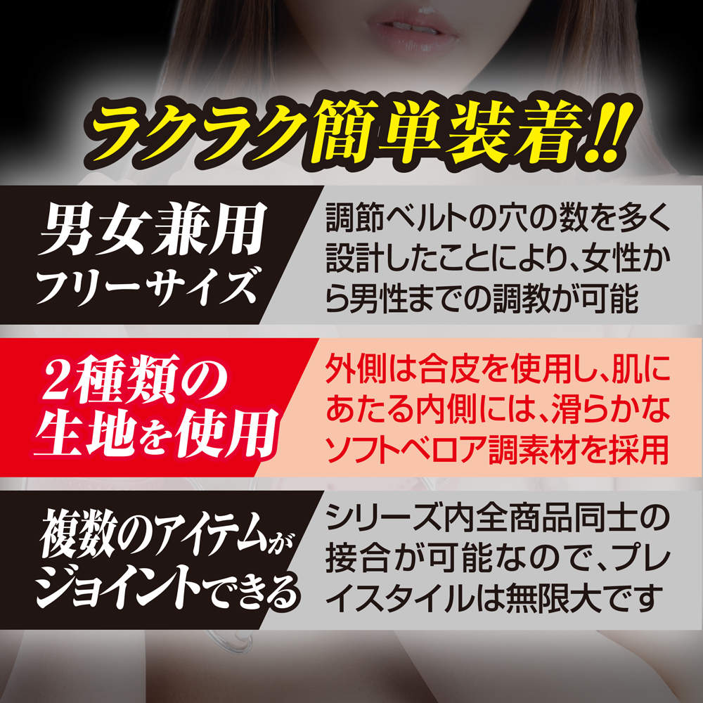 SMart[スマート] JOINT_004 足枷　BLACK